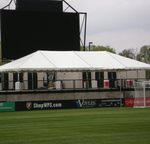 30 X 60 Frame Tent (Installed)